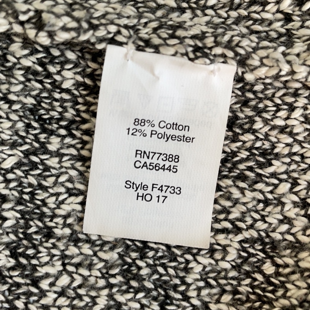 J. Crew shawl cardigan cotton sweater - Picture 5 of 5